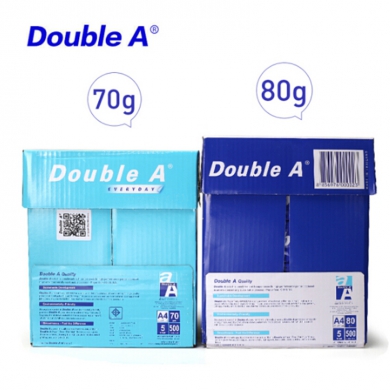 Double A達伯埃A4復印紙70g80克a3紙辦公用a4紙500張打印紙整箱